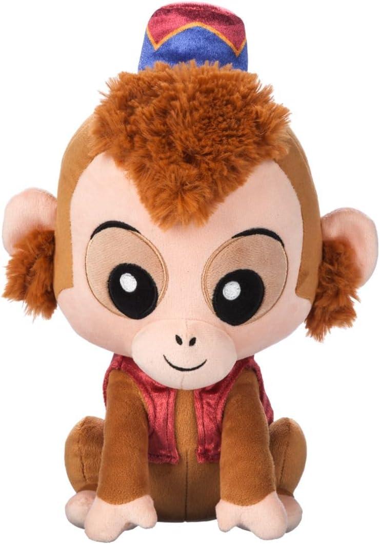 Disney Store Official Princess Friends Plush Doll (Abu from Aladdin) Small, Stuffed Animals with Embroidered Features, Plush Toys, Plush Toys for Kids
