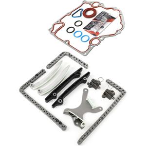 SCITOO Timing Chain Kit 9-0393SX Fit For Dodge Dakota 00-07 For Dodge for Durango 00-08 For Dodge Ram 1500 02-07 For Jeep Commander 06 For Jeep Grand for Cherokee 99-06 For Mitsubishi Raider 06-07