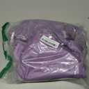 Gifts for 4 5 6 7 8 9 10 Year Old Girls-Girl Gym Bag with Shoe Compartment, Kid Personalized Weekender Overnight Bags, Initial Travel Tote with Makeup Pouch, Gift for Daughter (Letter G) (Solid Purple)