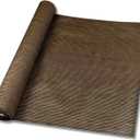Patio 6' x 25' Sun Shade Fabric Roll 6/8/12 FT Shade Cloth for Patio, Outdoor Mesh Sail Sun Shades Canopy Replacement Pergola Cover for Backyard Deck Porch, Brown