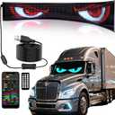 LED Eyes for Truck Windshield, Devil Eyes Light for Windshield, Devil Eyes Light for Car, Truck, SUVs, Pickup, UTV and Golf Cart (1 PC 52.3X7.5 INCH (Large Size for Trucks Only))