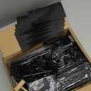 Tribesigns Upgraded 10 Tiers Shoe Rack, Large Capacity Shoe Shelf, Tall Shoe Organizer for 50 Pairs, Space Saving Shoe Storage (Black, 10 Tier-with Cover)