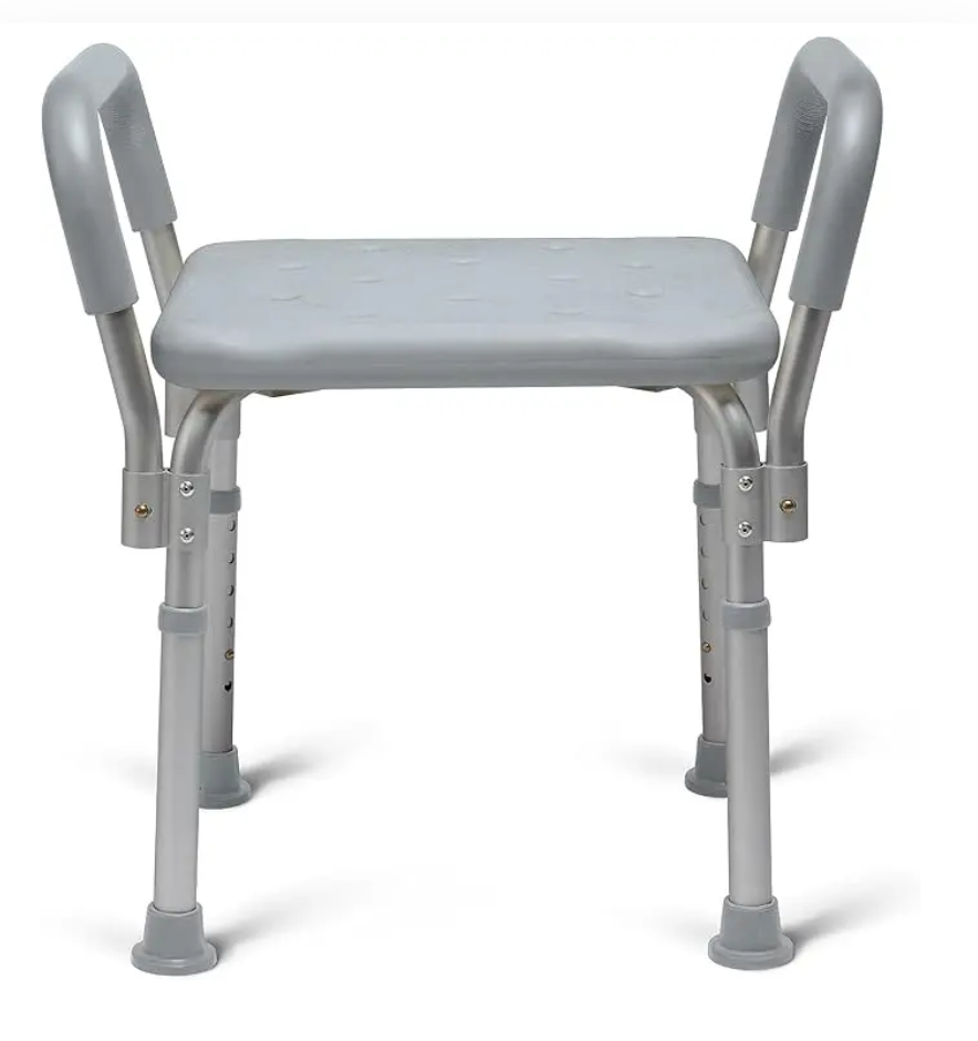 Medline Knockdown Bath Bench with Arms