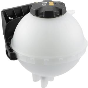 X AUTOHAUX Coolant Radiator Reservoir Tank 17137642158 Coolant Overflow Expansion Bottle with Cap and Sensor for BMW 1 Series F20 F21