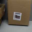 Egofine 2 Pack 8x10 Rotating Floating Picture Frames,DoubleSided Display with HD Glass Front Wooden Distressed Frame for Vertical or Horizontal Tabletop Display, Carbonization