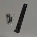 QCAA Solid Brass Flush Bolt, Square Shape, 6", Solid Brass, US10B ORB (Oil-Rubbed Bronze), 1 Pack, Made in Taiwan