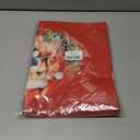 Christmas Wreath Golden Retriever Pine Cones Placemats Set of 4, 12x18 Xmas Watercolor Rustic Red Table Mat Decor, Seasonal Winter Table Decors for Christmas Dining Kitchen Holiday Party. (069)