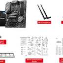 MSI B760 Gaming Plus WiFi Gaming Motherboard (Supports 12th/13th/14th Gen Intel Processors, LGA 1700, DDR5, PCIe 4.0, M.2, 2.5Gbps LAN, USB 3.2 Gen2, HDMI/DP, Wi-Fi 6E, Bluetooth 5.3, ATX)