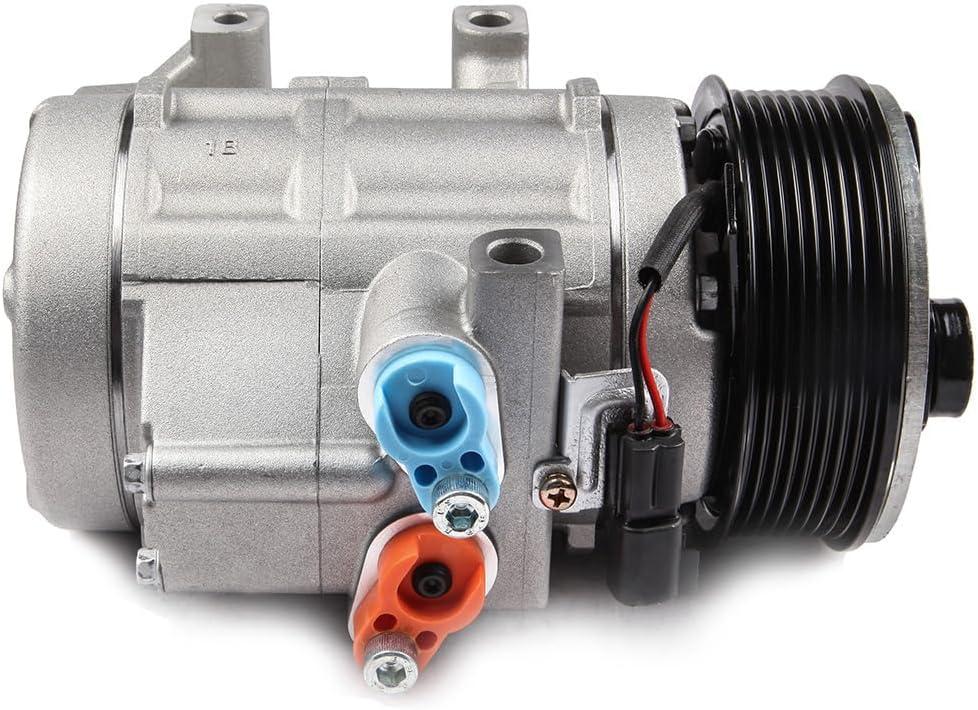 ECCPP Air Conditioning Compressor 2011-2016 for Ford for F-250 for F-350 for F-450 for F-550 Super Duty 6.7L A/C Compressor with Clutch (98324)