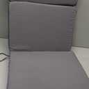 Outdoor High Back Chair Cushion Waterproof Lounger Replacement Cushions Patio Lounger Pads with Ties Adirondack Chair Cushion, for Outdoor (Dark Grey)