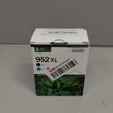 952XL 952 Ink Cartridges 4 Pack Combo, Black Cyan Magenta Yellow, High Yield Replacement for HP 952 XL, Compatible with HP OfficeJet Pro 7740 8710 8720 8715 8210 8703 OfficeJet 8702 Printers