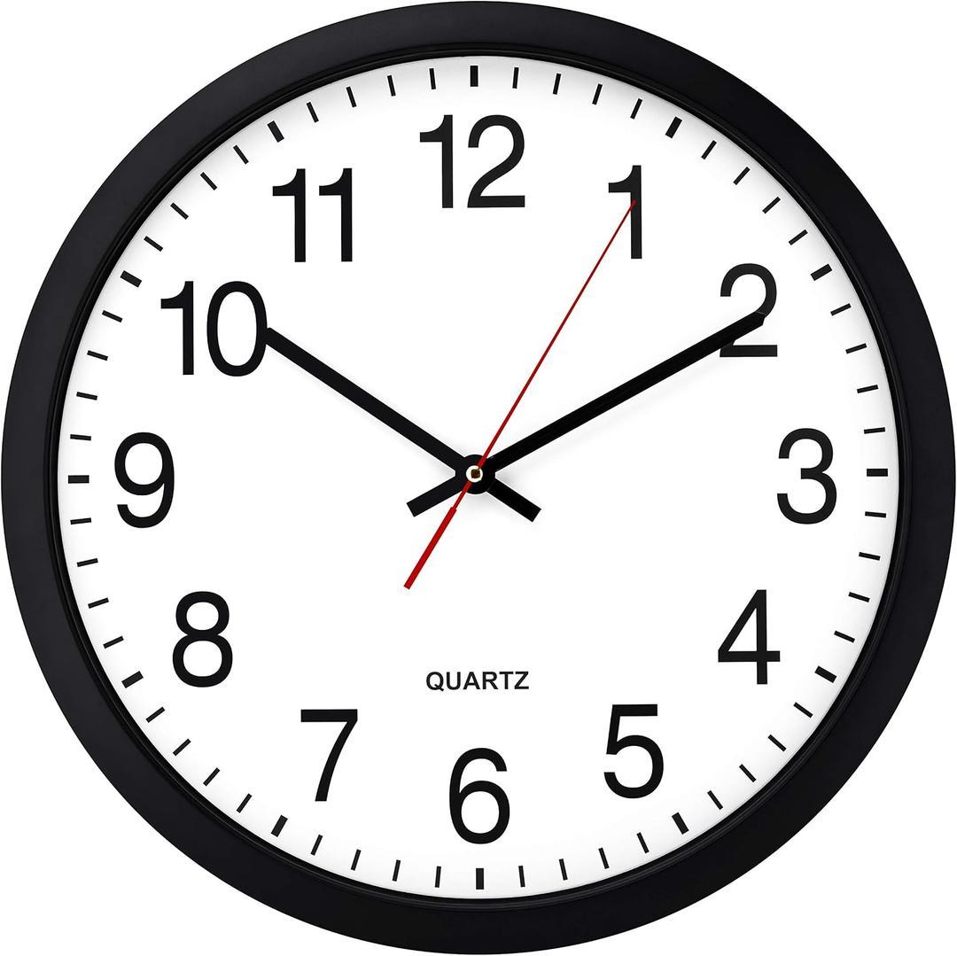 Wall Clock Silent Non Ticking