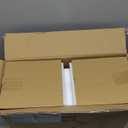 21" Touch Bedside lamps with 2 USB & AC Outlets, 3-Way Dimmable Bedside Table Lamps Set of 2 for Bedroom Living Room Office Reading, White Shade Lamps for Night Stands, 2700K LED Bulbs Included