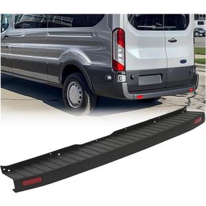 ECOTRIC Rear Bumper Cover Step Plate Compatible with 2015-2022 Ford Transit 150 250 350 Passenger Vans Med/High Roof Rear Bumper Top Pad Replacement for FO1190108