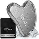 TeraRX Terahertz Gua Sha for Enhanced Lymphatic Drainage, Reduced Puffiness, and Relieved Facial Tension 100% Authentic Terahertz Stone Gua Sha Facial Tools