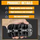 RANSOTO 1/4 Inch Handheld Tubing Straightener Tool Manual Tube Brake Line Straightening Compatible with Copper, Aluminum, Steel Tubing