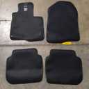 Black Carpet Floor Mats 4 Piece, Size: 1 Driver's floor Mat ( 26×19Inch) 2 Front passenger Floor Mat (28×19inch) Rear Floor Mats (2Pieces 18×19inch)