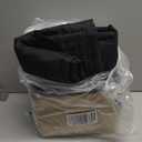 CADARA Fireplace Blocker Blanket Stops Heat Loss, Magnetic Fireplace Draft Stopper, Indoor Fire Place Draft Cover with Hook and Loop Tapes, Cold Air Blocker Save Energy, Black 36" W x 26" H