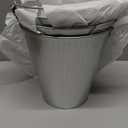 Juvale 3 Pack Galvanized Metal Ice Buckets for Parties, 7 Inch Tin Pails with Handles -100 Oz