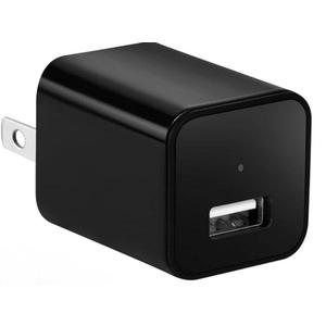 No Audio Charger Camera - Video-Only 1080P Small Camera with Motion Detection - Covert Nanny Cam for Home Indoor Security 