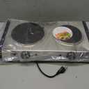Cuisinart CB-60P1 Countertop Double Burner, Stainless Steel/Black