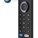 Rupmmehon Replacement Remote Control Only for TV Control vioce 24 6.20-8 Blue