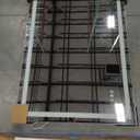 Koonmi 40"x30" LED Mirror for Bathroom, 90CRI Anti-Fog Vanity Mirror with Front and Backlight, Shatter-Proof Wall Mirror with Light, Easy Install Lighted Mirror for Modern Bathroom (IP65)