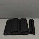 2 Pack Car Seat Gap Filler Leather Car Box Seat Organizer and Storages Automotive Accessories - Front Seats Car Adjustable Gap Filler for Phones, Glasses, Keys, Cards1