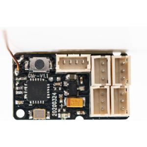 GoolRC Flysky GMr Receiver, 2.4GHz 4CH AFHDS 3 Remote Control Receiver PWM Output Compatible with PL18/NB4 and NB4 Lite Transmitters for RC Racing Vehicle Drifting Mini Car