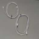 2pack 10ft iPhone Charger, [Apple MFi Certified] Long iPhone Charger Cord 10 ft, Apple Lightning to USB Cable, 10 Foot Fast Charging Cords for iPhone Charger 14/13/12/11/13 Pro/13 Max/X/XS/XR/XS (White)