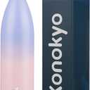 Insulated Water Bottles,25 oz Double Wall Stainless Steel Vacumm Metal Flask for Sports Travel,Pastel Sunset (25 Ounces)