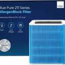 BLUEAIR Blue Pure 211+ Series AllergenBlock Filter, Genuine Replacement, Blueair Allergies, Pet Dander, Pollen, Dust, Blue Pure 211+ Series AllergenBlock Filter Fits Blueair 211+ and 211+ Auto