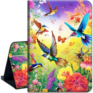 Case for All-New Amazon Fire HD 10 Tablet (13th Generation 10.1", 2023 Release),Slim Lightweight Smart Shell Stand Cover with Auto Wake/Sleep for Fire Tablet 10 2023,Colorful Nature Bird