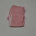 mookaitedecor Red Striped Table Runner Cotton Linen Runners for Table Wedding Party Dinner & Everyday Use, 13 x 70 Inch