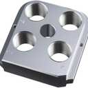 Tool Head Billet(1SET) Compatible with Dillon RL 550B/550C Press,Not Compatible with The XL Series