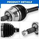 TadaMark 2PCs Front CV Axle Shaft Assembly Fit for Hyundai Santa Fe 3.3L 2007-2009 V6 (for 5-Speed, Automatic Trans Only, Not for 4-Speed Automatic Trans or Manual Trans), Left and Right Side