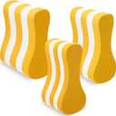 Soulchen 3 Pack Swimming Pull Float, 3 Sizes EVA Swimming Kickboard Swim Buoy 5 Layer Training Leg Float Aid Pool Buoy for Lap Training, Combo Pull for Adults and Beginners Train