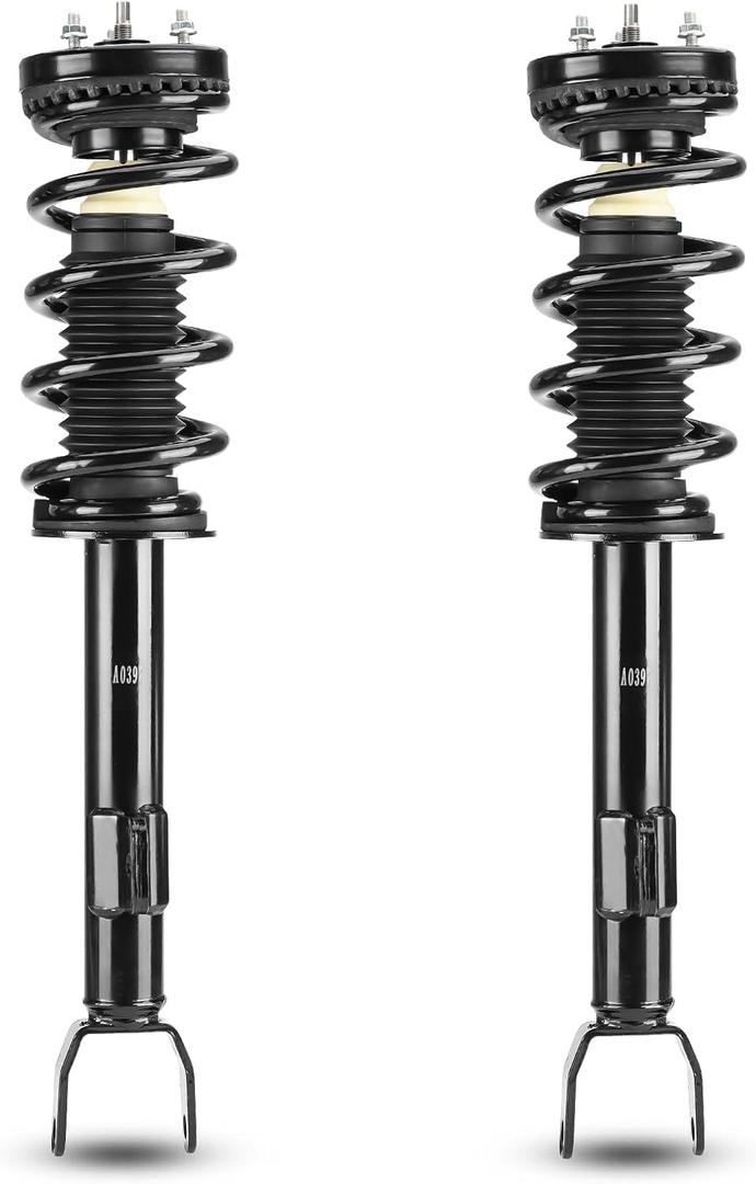 Front Struts Shocks w/Coil Springs for 2012-2022 Chrysler 300 5.7L S RWD/Dodge Challenger, 2011-2022 Dodge Charger RWD, 2013 2014 2015 2016 2017 2018 2019 2020 2021 Absorbers Assembly Replace 272665