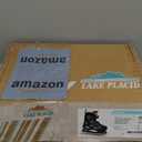 Lake Placid Boys Nitro 8.8 Adjustable Ice Skates (Large (4-7), Grey)