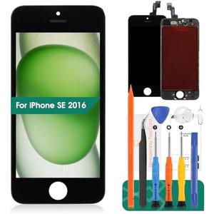 for iPhone SE 2016 Screen Replacement for iPhone 5S LCD Digitizer Repair Kits for iPhone SE (2016) Touch Screen Display Assembly Replacement Black A1723 A1724 A1453 A1457 A1518 A1528 A1530 A1533