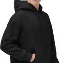 THE GYM PEOPLE Men's Fleece Pullover Hoodie Loose Fit Ultra Soft Hooded Sweatshirt With Pockets (XX-Large, Black)