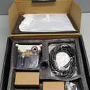 Black Shower Faucet Set, Rainfall Shower System with Square Shower Head and Handle Set, Wall Mounted Shower Fixtures, Full Metal Trim Repair Kit 12 inch Matte Black (With Shower Valve)