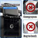 2 x Car Trash Bag,2 Rolls of Garbage Bags (40 Garbage Bags Total) For Multipurpose Mobile Phone Stand Trashcan, Car Accessories Hanging Garbage Can