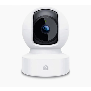 Kasa 1080p Indoor Pan/Tilt Wired Security Camera  Works as a Baby & Pet Monitor, Motion Detection & Tracking, 2Way Audio, Night Vision, SubscriptionFree Local Storage or Optional Cloud, EC70