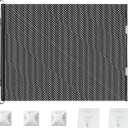 Extends Retractable Pet Gates 15.75Inch Height Retractable Door Barrier for Pets Proof Gate for Kitchen, Porch, Indoor Outdoor Use