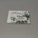 Canopy Street Save The Date Greenery Floral Postcards / 50 Beautiful Mailing Postcards / 6" x 4" Botanical Wedding Fill In Note Cards