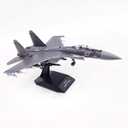 Sukhoi SU-35 Multi-Role Fighter 1/100 Diecast Aircraft Model Super Flanker (Eggplant)