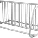 BestEquip 10 Holders Floor Bike Rack, 59" Length All-Steel Grid Bike Rack, 10-Bike Capacity Dual-Side Storage Stand for Garages Streets Yards Bike Events