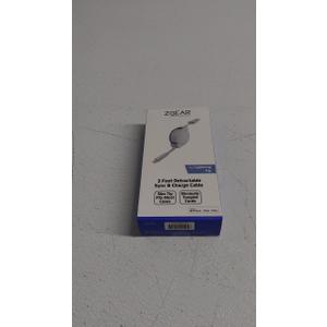 ZGear 3 Foot Retractable Sync & Charge Cable for Lightning Tip