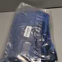 BLENCOT Sleeveless Velvet Jumpsuits For Women V Neck Spaghetti Straps Wide Leg Long Pants Dressy Rompers Winter Overalls Blue, Small